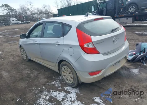2017 Hyundai Accent Se z USA, uszkodzony, nr VIN KMHCT5AE3HU350959
